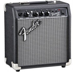 Fender Frontman 10G 기타 앰프, 10와트, 6인치 펜더 특수 디자인 스피커, 7.5Dx11.5Wx13.7H 인치