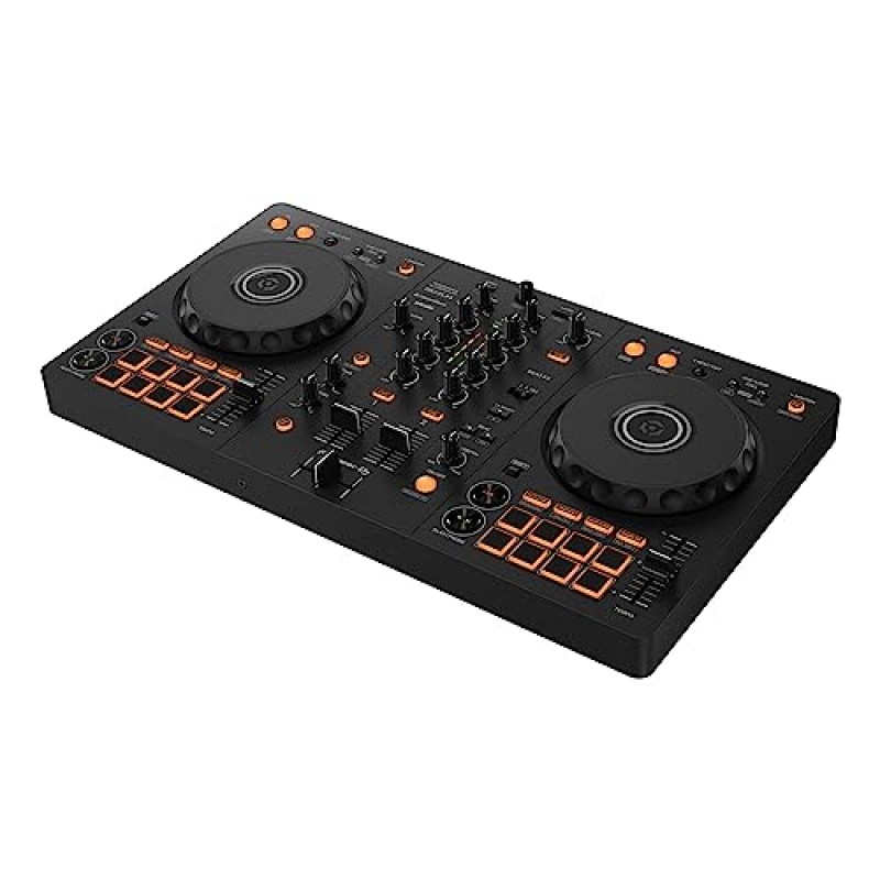 Pioneer DJ DDJ-FLX4 2데크 Rekordbox 및 Serato DJ 컨트롤러 - 그래파이트