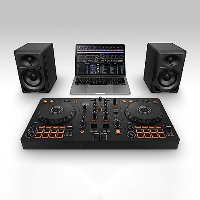 Pioneer DJ DDJ-FLX4 2데크 Rekordbox 및 Serato DJ 컨트롤러 - 그래파이트