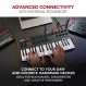 Akai Professional MPK Mini Plus - 미니 키 37개, MPC 패드 8개, 시퀀서, MIDI/CV/Gate I/O, 음악 제작 소프트웨어가 포함된 USB MIDI 키보드 컨트롤러