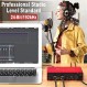 48V 팬텀 전원을 갖춘 Dacimora 2i2 USB 오디오 인터페이스 녹음용 24Bit/192kHz 플러그 앤 플레이 팟캐스트 스트리밍 녹음 작곡 스트리밍 XLR 오디오 인터페이스(Red 2i2 USB 오디오 인터페이스)