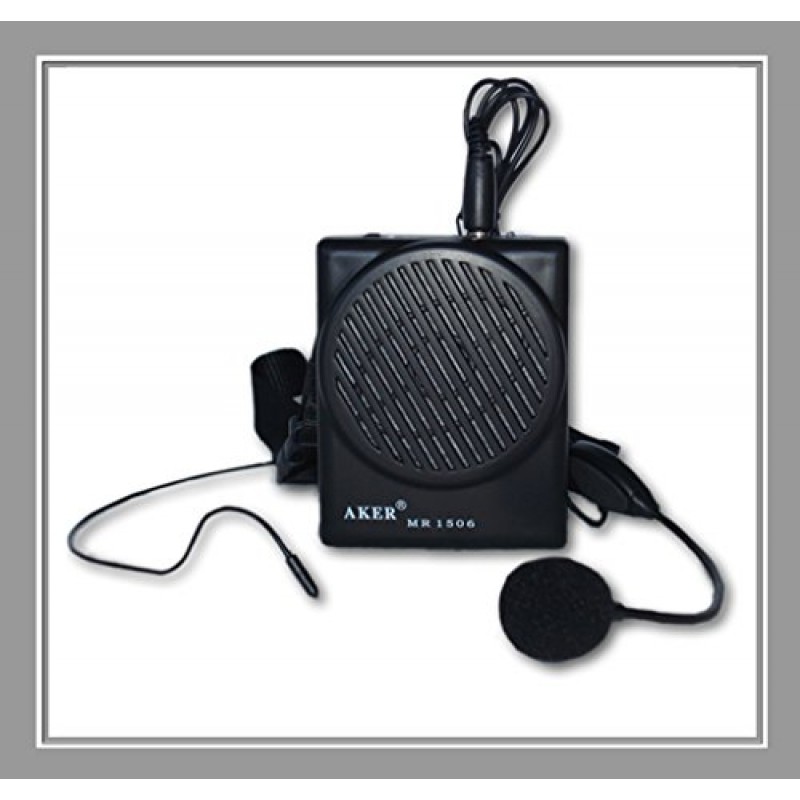 VoiceBooster 음성 증폭기 10와트 블랙 MR1506(Aker) TK 제품, 휴대용, 교사, 코치, 투어 가이드, 프리젠테이션, 의상 등을 위한 제품