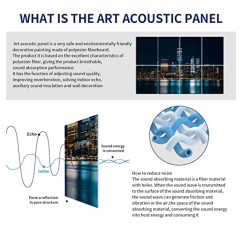몰리웰 아트 어쿠스틱 패널 | 대형 방음 벽 예술 장식 그림 | 48