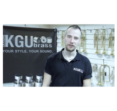 KGU Music의 트럼펫 마우스피스 부스터. 맞춤형 BULLET 트럼펫 부스터 KGU(Raw Brass)