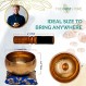 Ohm Store의 티베트 노래 그릇 세트 — 손으로 두드리는 링감 명상 소리 그릇 — 요가, 차크라 균형, 마음 챙김, 스트레스 및 불안 완화