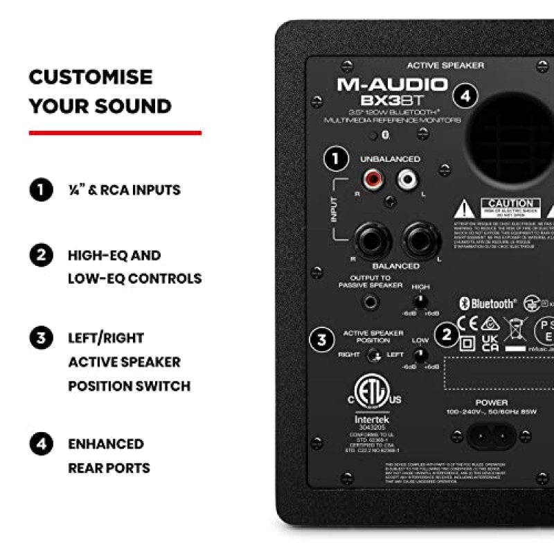 M-Audio BX3BT 3.5