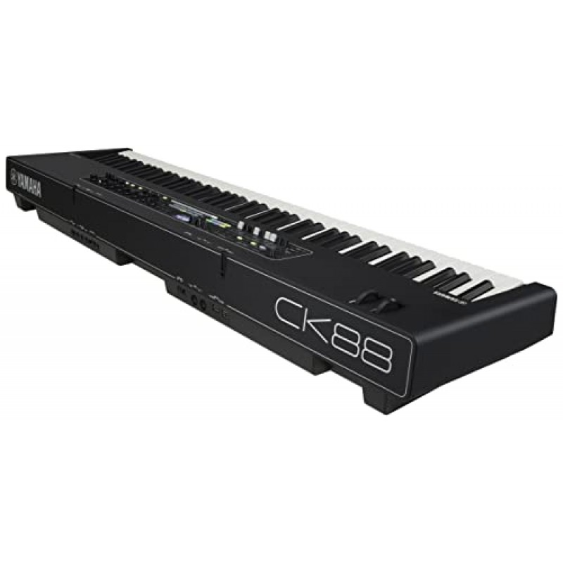 스피커 내장형 Yamaha CK 시리즈 88키 스테이지 키보드, 블랙(CK88)