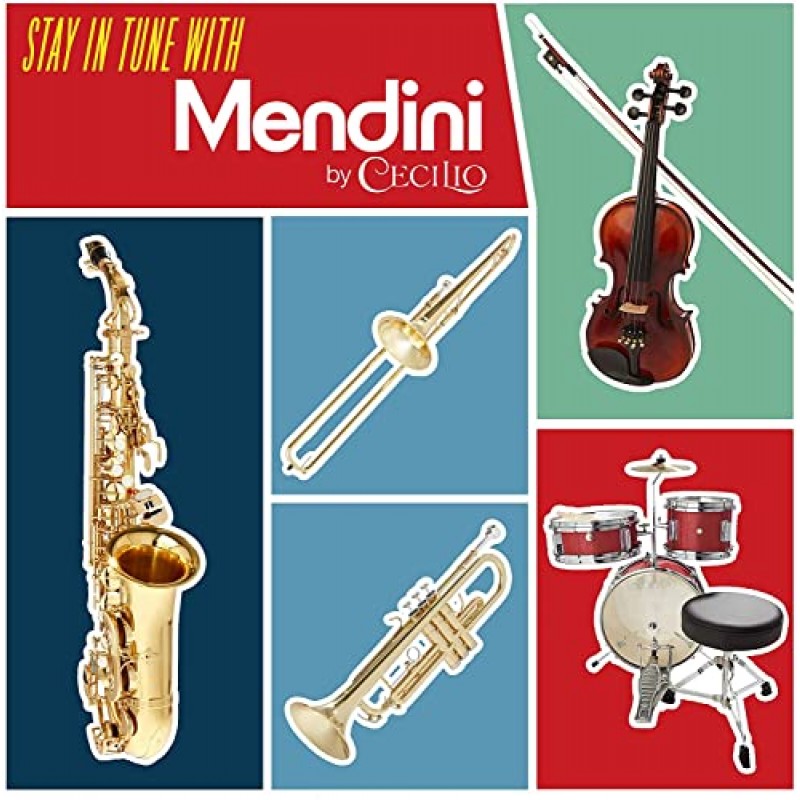 Mendini By Cecilio 어린이용 드럼 세트 - 주니어 키트, 드럼 4개(베이스, 톰, 스네어, 심벌즈), 드럼스틱, 드럼 왕좌 포함 - 초보자 드럼 세트 및 악기