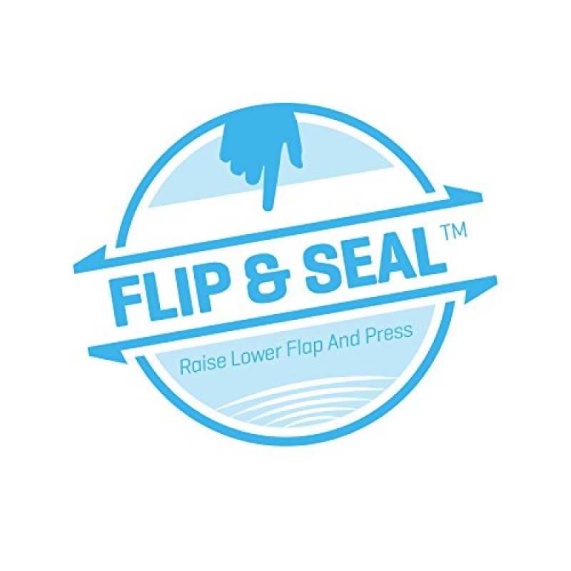 500#9 FLIP & SEAL 이중 창 보안 봉투 - 송장, 명세서 및 문서용, 자체 밀봉 접착 씰, 보안 색조, 크기 3-7/8 x 8-7/8-24 LB - 500개(30109)