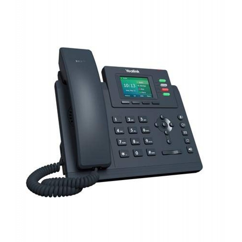 Yealink T33G IP 전화기 - 전원 어댑터 포함 - 1년 제조업체 보증 - 잠금 해제되어 모든 VoIP 공급자와 함께 사용 가능