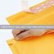 UCGOU 크래프트 버블 메일러 6x10인치 100팩 노란색 패딩 봉투 #0 중소기업 메일링 패키지 셀프 씰링 찢어짐 방지 부티크 보석 메이크업 용품용 대량 메일 배송 가방
