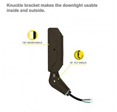 NUWATT LED 투광 조명 실외 50W, 1/2