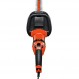 BLACK+DECKER 헤지 트리머, 회전 핸들, 이중 블레이드 액션 블레이드, 3.3암페어, 24인치(HH2455)