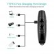 심판 코치 교사를 위한 Charlux 전자 호루라기 야외 게임용 끈이 있는 애완 동물 전기 블로우리스 호루라기 스포츠 캠핑 하이킹 비상 3 톤 대용량