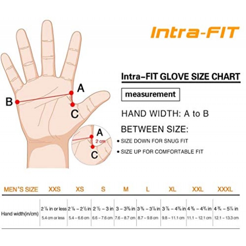 Intra-FIT 등산 장갑 로프 장갑, 라펠링, 구조, 암벽/나무/벽/산 등반, 모험, 야외 스포츠, 부드럽고 편안하며 향상된 민첩성, 내구성