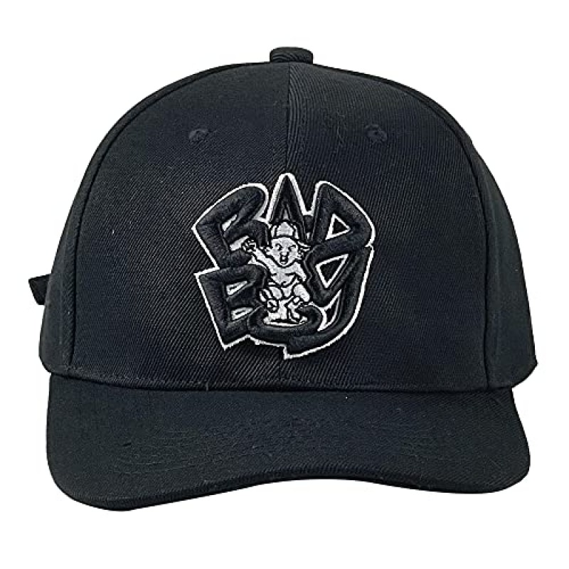 Bad Boy Snapback 아빠 모자 스포츠 야외 조정 가능한 야구 모자 수 놓은 블랙 화이트 파티