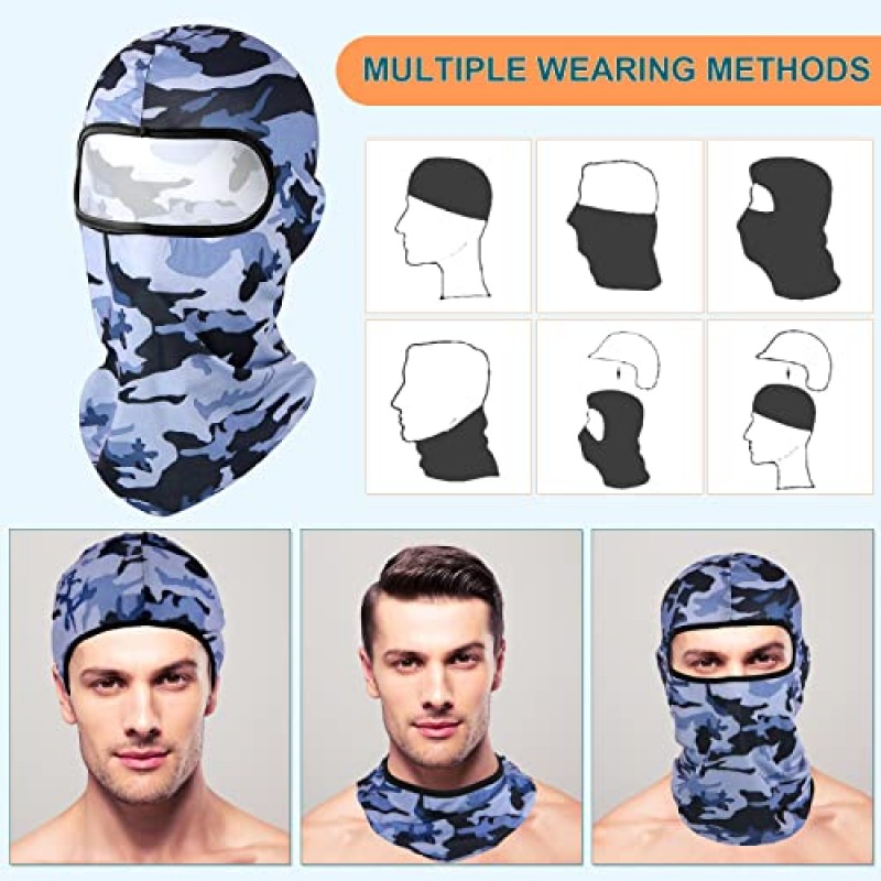 36 Pcs Balaclava 페이스 마스크 커버 UV 보호 방풍 페이스 보호 커버 야외 스포츠 오토바이 러닝 라이딩