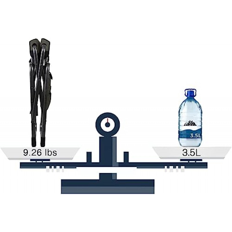 EVER ADVANCED 경량 접이식 디렉터 의자 야외용, 사이드 테이블과 보관 주머니가 있는 알루미늄 캠핑 의자, 헤비 듀티 지원 350LBS