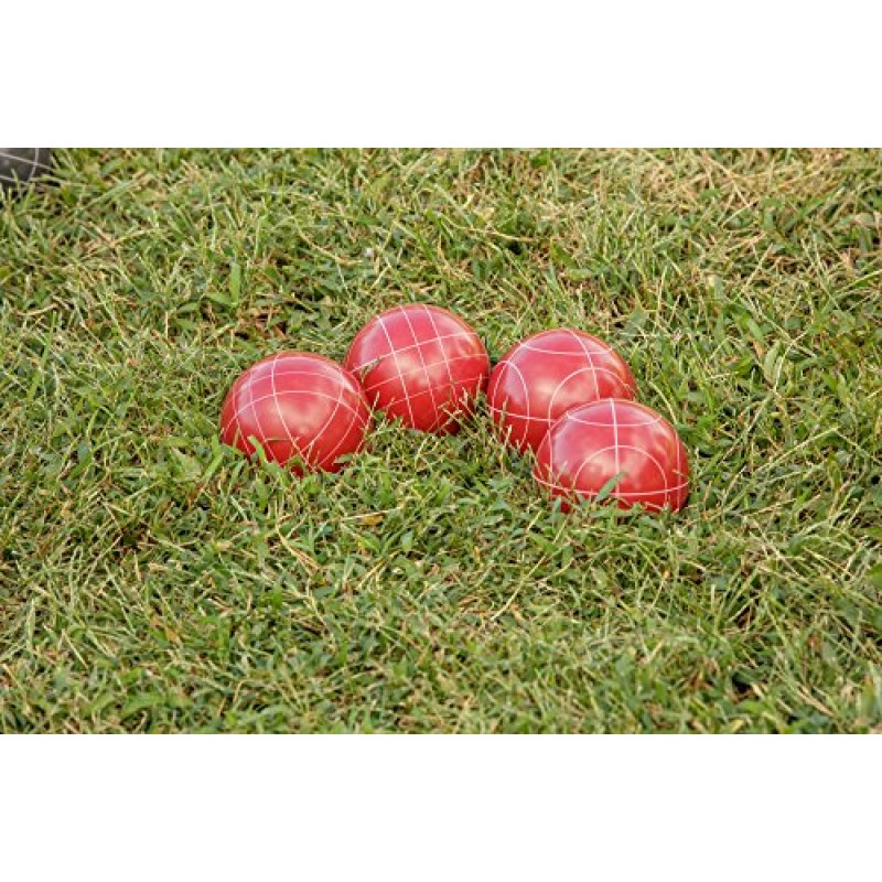 Triumph Sports Competition 100mm 수지 Bocce Ball 야외 게임 세트, 간편한 보관, 멀티, 원 사이즈, 35-7103-3용 휴대용 가방 포함