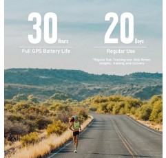 COROS PACE 2 스포츠 시계 GPS 심박수 모니터, 20일 긴 배터리 수명, 기압계, 경량, Strava, 훈련 계획, 내비게이션, 수면 트랙, 수영, 자전거, 달리기, 근력, 런닝머신(흰색 나일론)