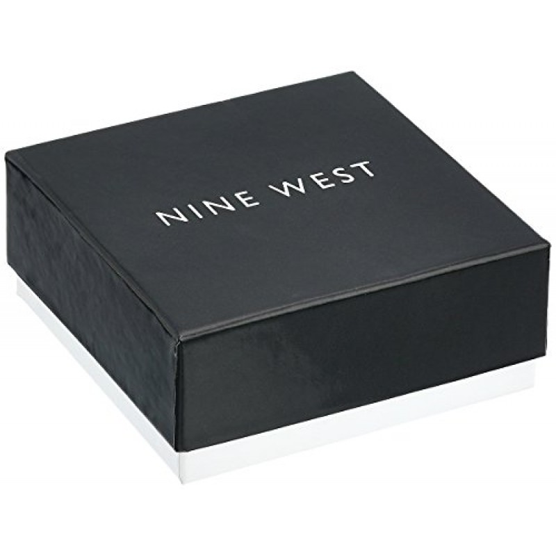 NINE WEST 실버톤 2줄 스트레치 팔찌