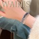 WAINIS 27pcs 남성 여성을위한 크리스탈 페르시 팔찌 세미 귀중한 치유 스트레치 비드 팔찌 남여 보석 선물