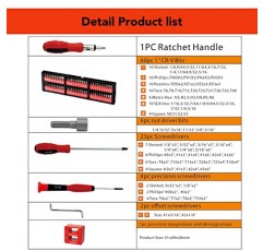 B BOCHAMTEC 101피스 마그네틱 스크루드라이버 세트(정리대 랙 포함), 드라이브 마그네틱 비트 홀딩 스크루드라이버 핸들, 주택 수리, 개선, 남성용 도구 선물용 최고의 도구