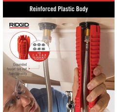 RIDGID 57003 EZ 변경 배관 렌치 수전 설치 및 제거 도구