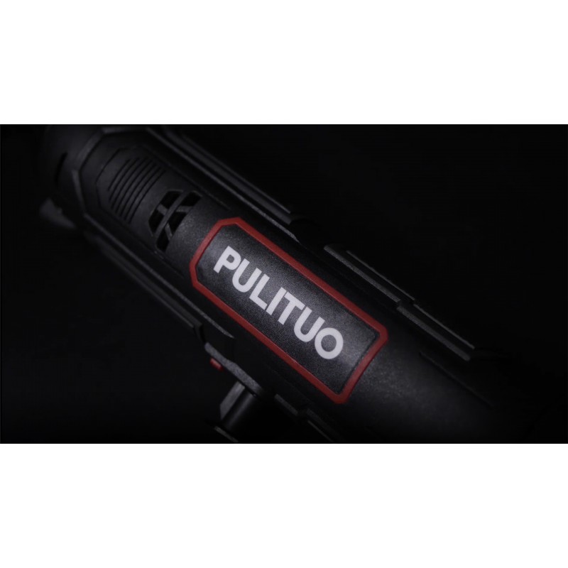 PULITUO 확장 무선 전기 래칫 렌치 3/8', 54N.m(40 Ft-lbs) 최대 토크 파워 래칫 렌치 도구 키트, 2.0Ah 배터리 포함 10소켓 1시간 고속 충전기