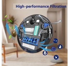 Eufy RoboVac 11S, 12, 15C, 15T, 25C, 30, 30C, 35C 로봇과 호환되는 25팩 진공 교체 부품, 필터 세트 10개, 사이드 브러시 10개, 롤링 브러시 2개, 사전 필터 1개, 청소 도구 1개