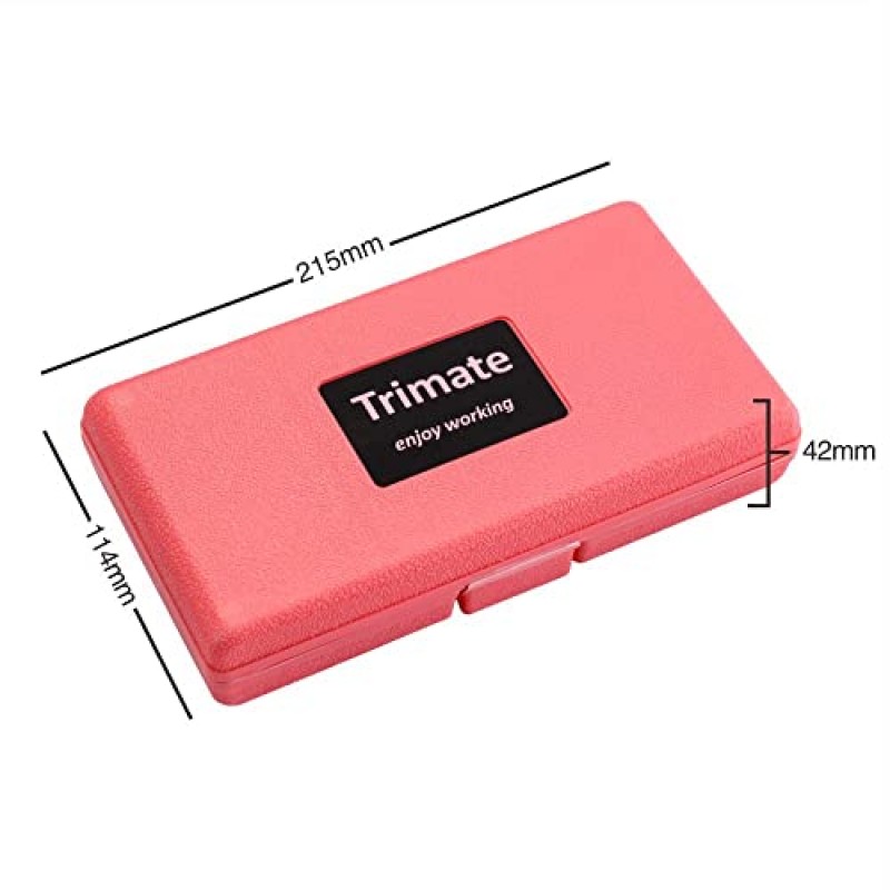 Trimate,Pink도구 세트,포함 – 망치, 드라이버 세트, 펜치(가정, 사무실 또는 자동차용 도구 키트)