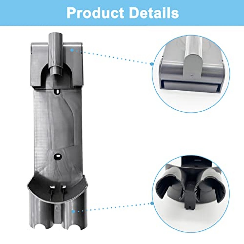 다이슨 V7 V8 무선 진공 청소기와 호환되는 V8 벽걸이, 도킹 스테이션 액세서리 벽걸이, 부품 번호 967741-01 대체