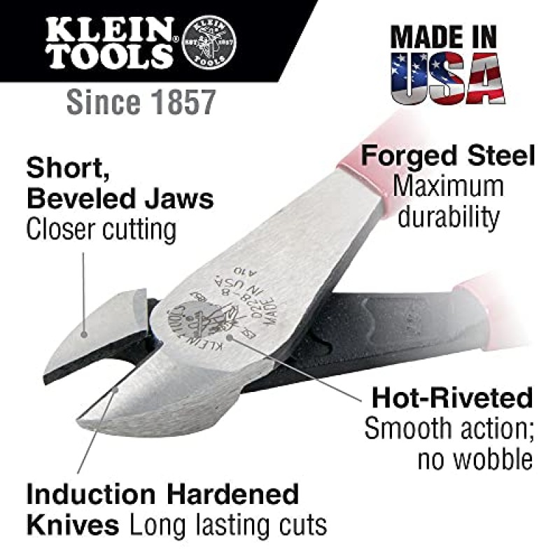 Klein Tools 80120 백팩 및 펜치 키트(백팩, 긴 노즈 플라이어, 대각선 컷 플라이어 및 사이드 컷 플라이어 포함), 4피스