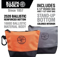 Klein Tools 80038 배낭 도구 키트, Tradesman Pro 배낭, 지퍼 도구 가방 및 자화 장치, 4피스