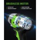 Greenworks 24V 브러시리스 무선 임팩트 드라이버 키트, 2650인치/파운드 토크 1/4인치 육각, 가변 속도 임팩트 드릴/드라이버 세트, 보조 배터리, 비트 및 도구 가방 포함