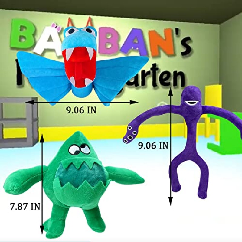 Banban 플러시의 SmallBos Garten, 2023 New Banban Garden 2장 플러시, 공포 게임 몬스터 피규어 플러시 장난감(BANBAN-6)