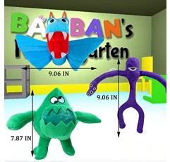 Banban 플러시의 SmallBos Garten, 2023 New Banban Garden 2장 플러시, 공포 게임 몬스터 피규어 플러시 장난감(BANBAN-6)