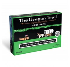 Pressman The Oregon Trail 카드 게임 - 고전 컴퓨터 게임을 기반으로 한 협동 게임 플레이, 12세 이상, 2-6인용