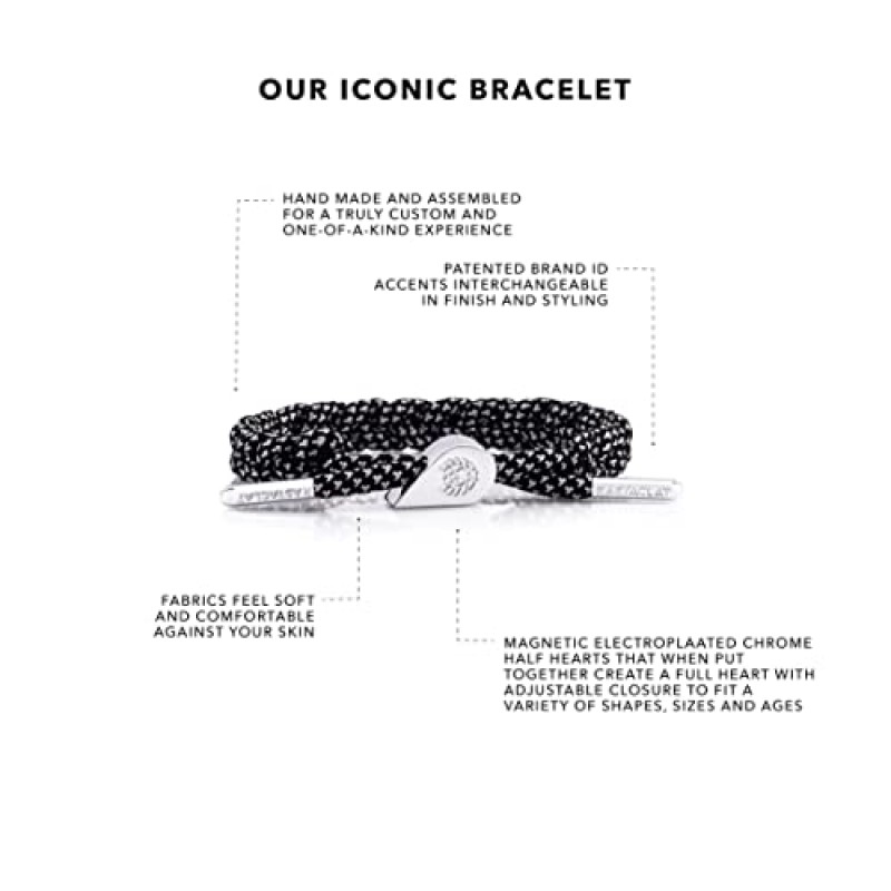 Rastaclat 오리지널 핸드 브레이드 I Love U & 커플 모든 연령대의 남성을 위한 조절 가능한 팔찌 | 여성