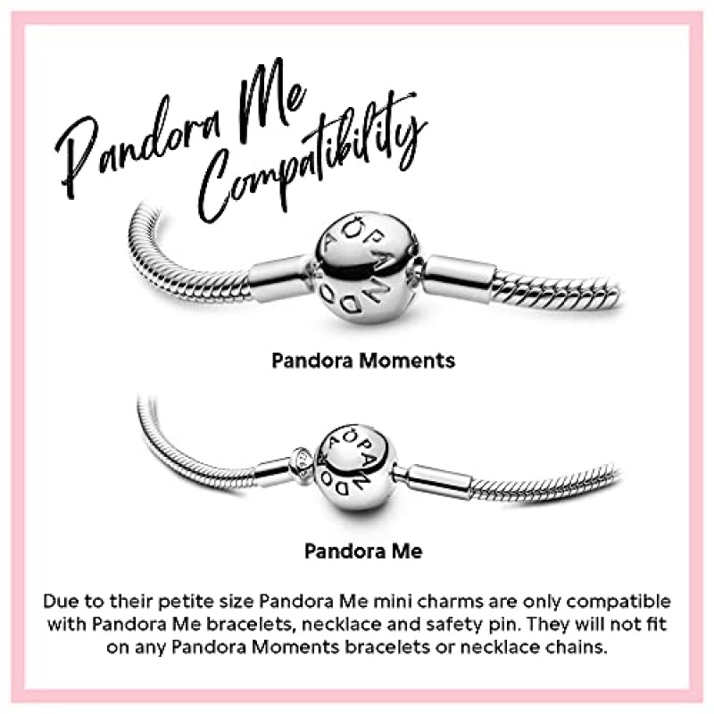 PANDORA ME 주얼리 스네이크 체인 스털링 실버 팔찌