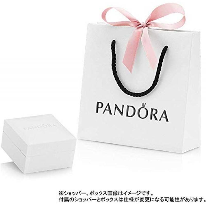 PANDORA Jewelry Moments 여성용 레드 우븐 가죽 팔찌 - 18k 골드 도금 샤인 걸쇠 참 팔찌