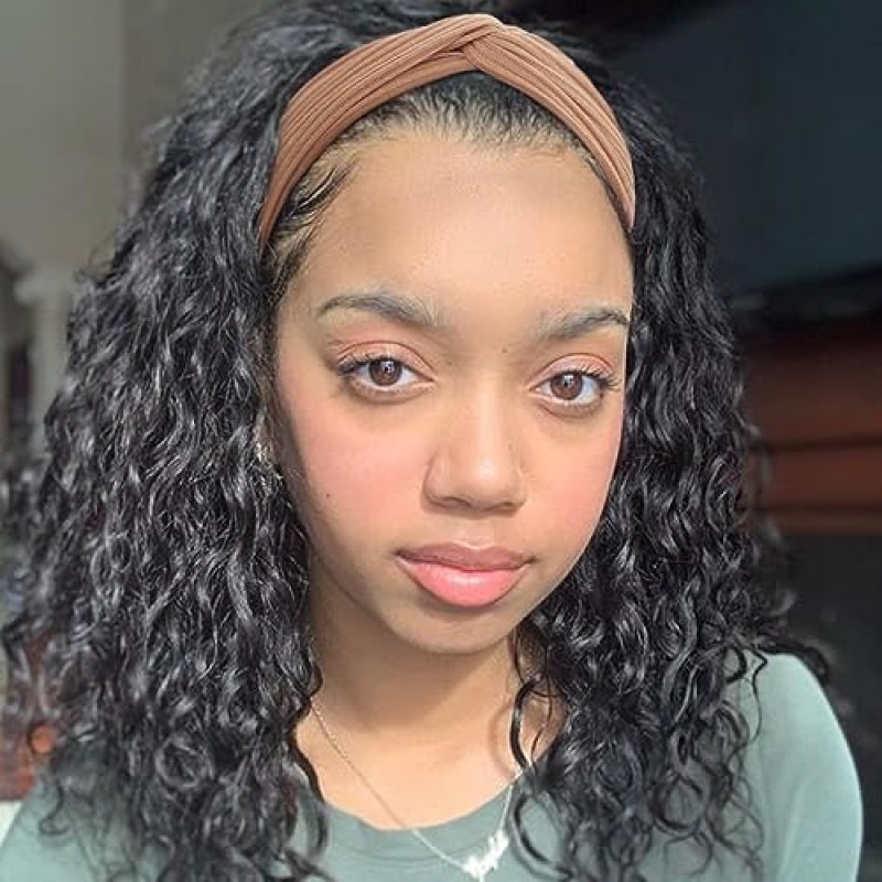 DRESHOW 8 팩 여성용 매듭 머리띠 크리스 크로스 헤드 랩 미끄럼 방지 보호 머리띠 트위스트 탄성 헤어 액세서리