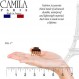 Camila Paris CP3/2 여성용 프렌치 헤어 클립, 소형 1인치 여성용 헤어 클로 클립 2개 세트 조 패션 내구성 및 스타일링 여성용 헤어 액세서리, 강력한 홀드 슬립 그립 없음, 프랑스산
