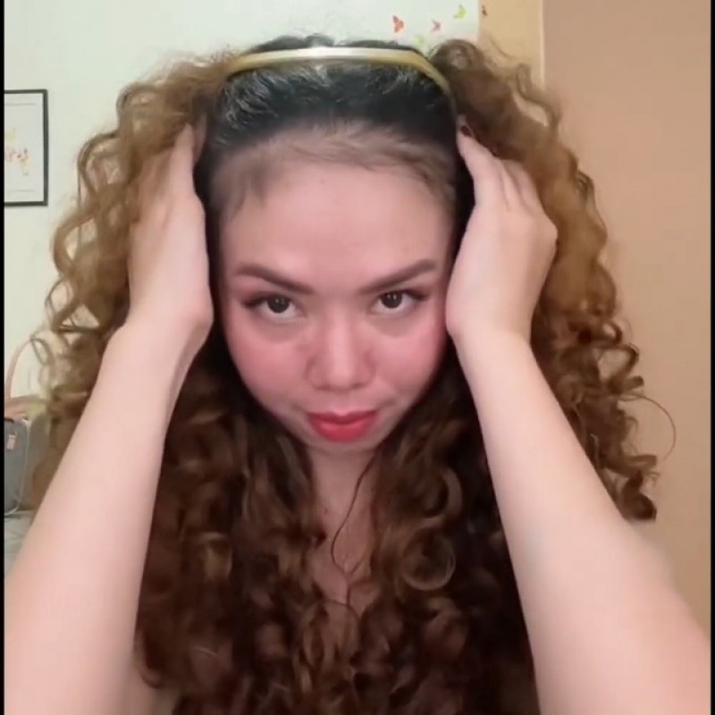 YxX&Zen Design 6 팩 여성용 선글라스 머리띠, 곱슬 두꺼운 헤어 액세서리, 대형 정사각형 얇은 머리 후프, 보이지 않는 헤어밴드