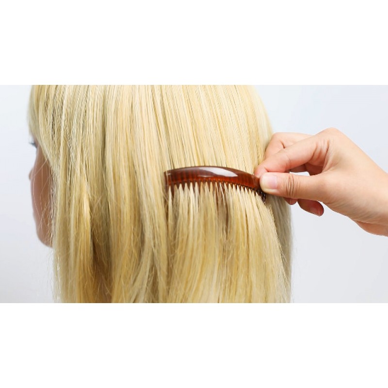 32 조각 프랑스 머리 사이드 빗 세트 헤어 클립 빗 액세서리와 플라스틱 트위스트 빗 여자 여자를위한 신부 웨딩 베일 빗 (15/17/17/23)