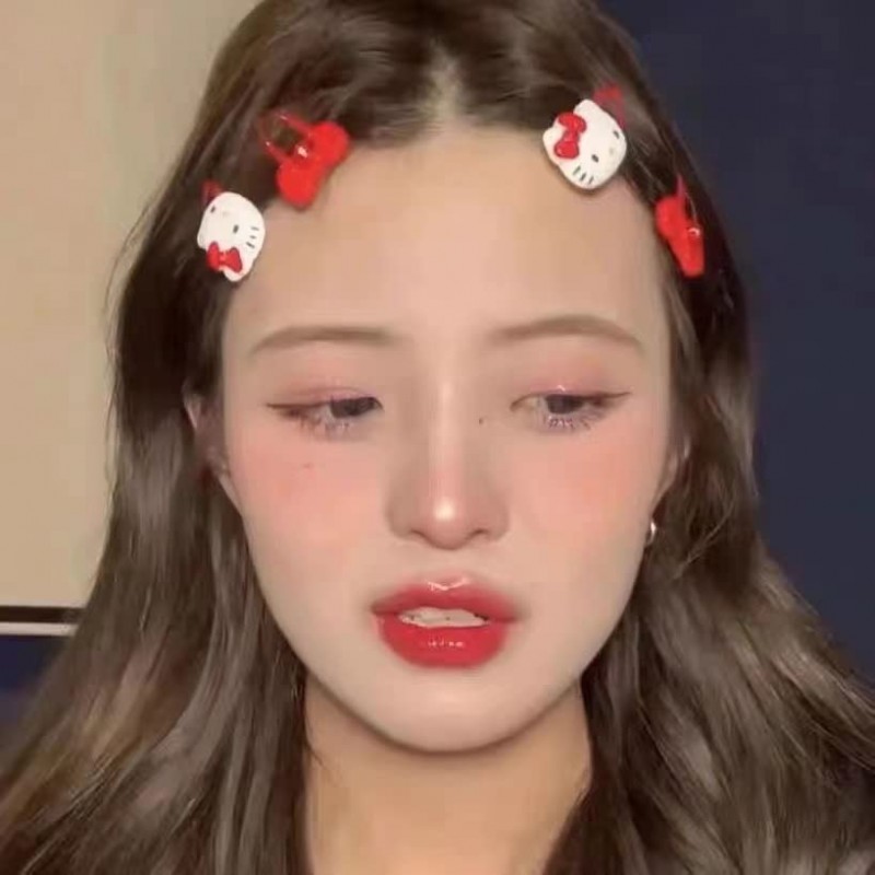 Y2K 핑크 헤어 클립 세트, 속이 빈 스타 하트 머리핀 펑크 스네이크 크로스 기타 모자를 쓰고 있죠 귀여운 KT 고양이 액세서리 스타일링 도구 여자를위한 선물 여자 (12pcs)