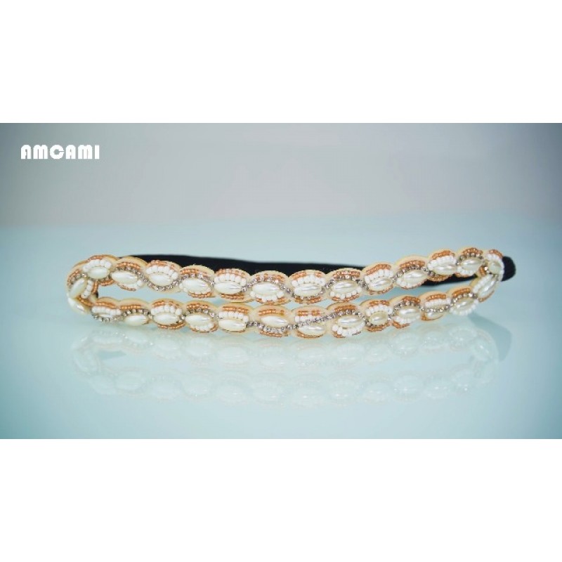 AMCAMI 5Pcs 파란색 된 머리띠 여성을위한 라인 석 머리띠 탄성 머리띠 여성 머리띠 소녀를위한 수제 크리스탈 파란색 된 헤어 밴드 빈티지 헤어 액세서리 파티 일일 모자를 쓰고 있죠