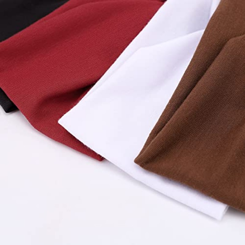 DRESHOW 여성용 머리띠 여성용 빈티지 머리띠 매듭 머리 랩 크리스 크로스 헤어 밴드 액세서리