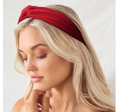 DRESHOW 여성용 8 팩 머리띠 Criss Cross 빈티지 헤드 랩 Boho 머리띠 트위스트 탄성 헤어 액세서리