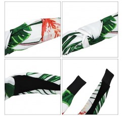 ACO-UINT 12 팩 여성용 머리띠, 부드러운 천으로 된 미끄럼 방지 매듭 머리띠, 여성용 머리띠 넓은 머리띠 여름 휴가용 패브릭 머리띠 여성용 헤어 액세서리 소녀